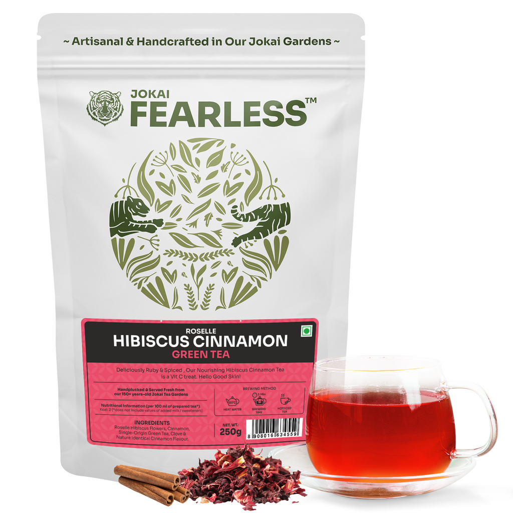 Hibiscus Cinnamon Loose Leaf Green Tea